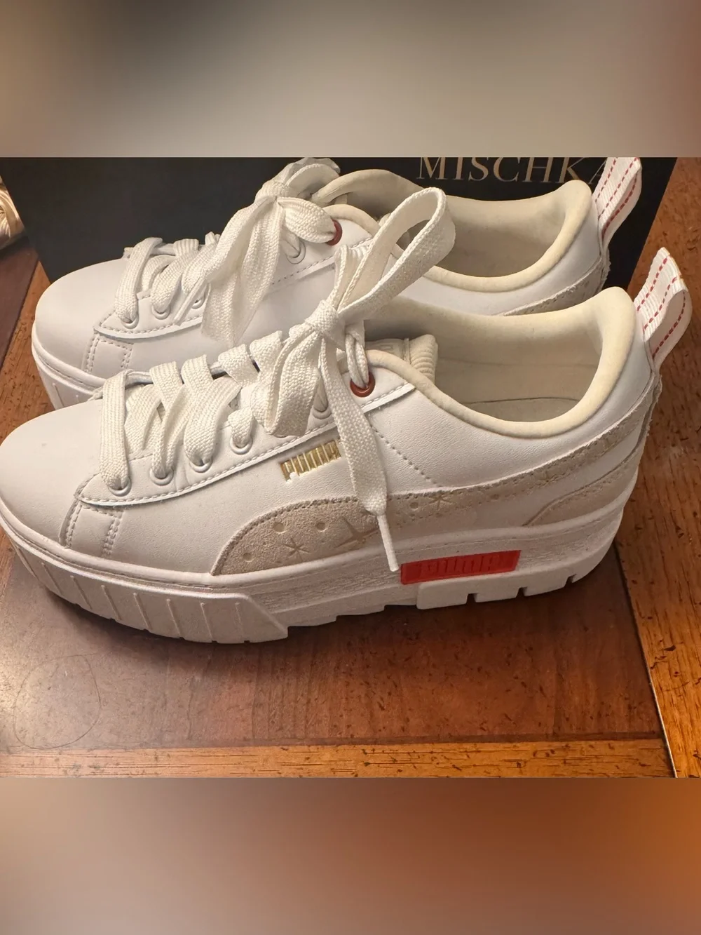 💛HOST PICK 💛 Puma Mayze Lucky Charm Platform Sneakers - size 6.5